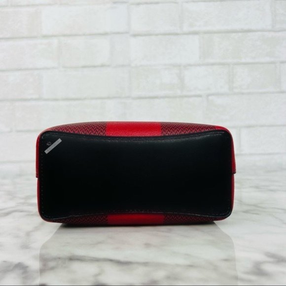 Coach Mini Town Bucket Bag Crossbody With Buffalo Plaid Print - Picture 4 of 10